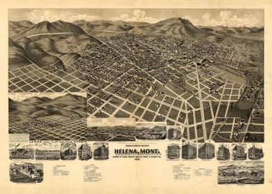 Helena Montana 1890