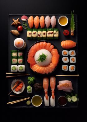 Zen Sushi Platter