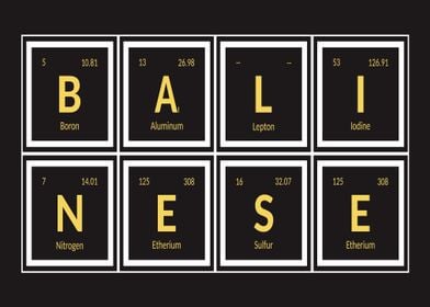Balinese Elements