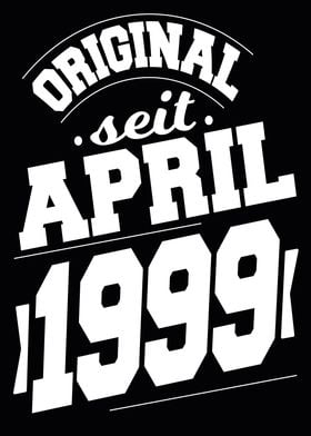 April 1999 25 Jahre