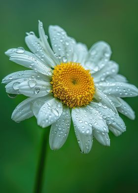 Daisy water droplets