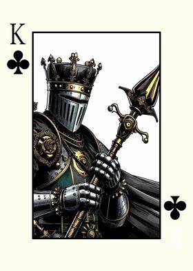 Knight King of Clubs