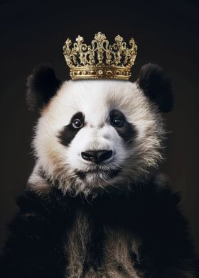 Panda Animal Cute King