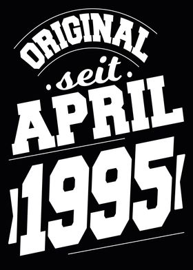 April 1995 29 Jahre