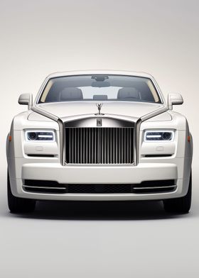 Rolls Royce White car