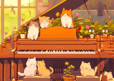 Kittens Piano