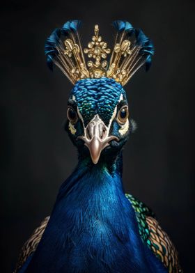 Blue Peacock King