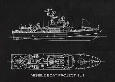Missile boat project 151