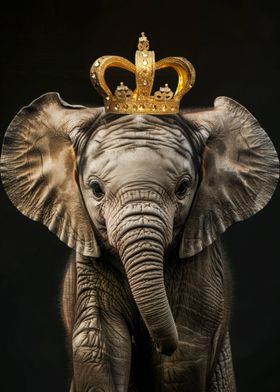 Elephant Cute King