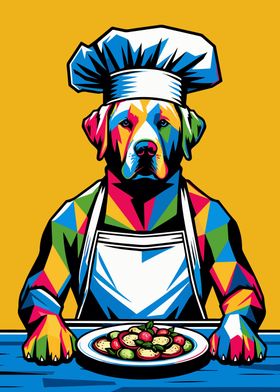 dog chef wpap funny