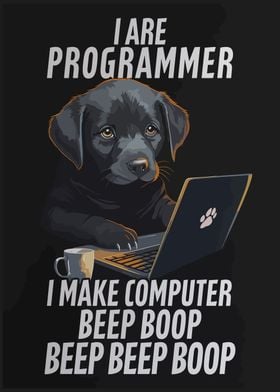 Programmer love dog