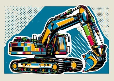 excavator truck wpap 