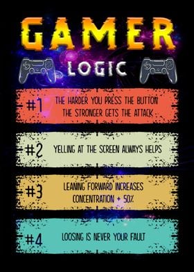 Gamer Logic Gaming Gamers