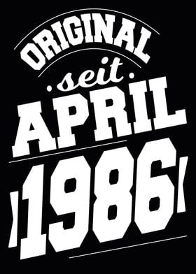 April 1986 38 Jahre
