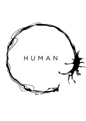 minimalist text human