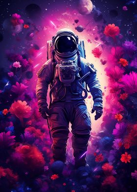 Astronaut Flower