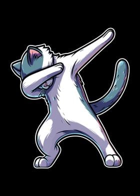 Dabbing Cat