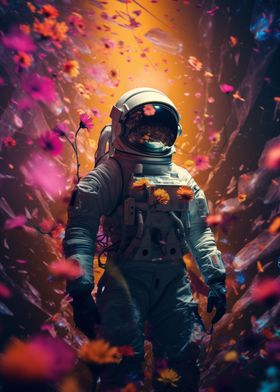 Astronaut Flower