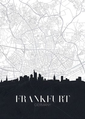 frankfurt map