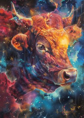 Cosmic Cow Art