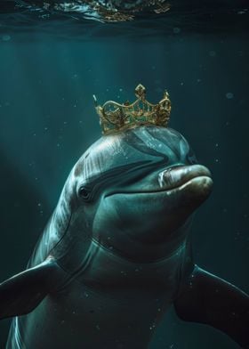 Dolphin Cute King