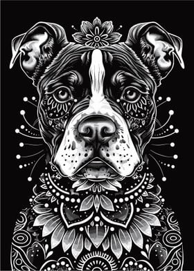 Mandala Pitbull