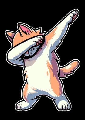 Dabbing Cat