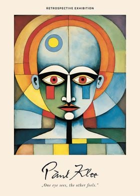 Paul Klee Spiritual Face