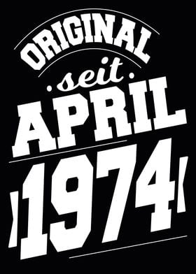 April 1974 50 Jahre