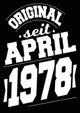 April 1978 46 Jahre