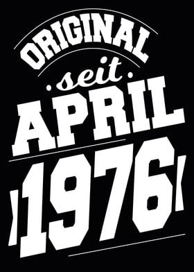 April 1976 48 Jahre