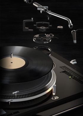 Vinyl Turntable Dissection