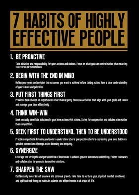 7 Habits Effective