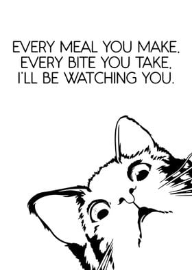 meow watching you
