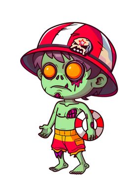 Lifeguard Zombie