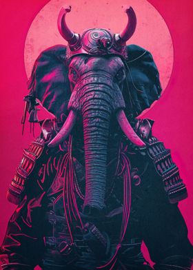 Elephant Warrior Samurai