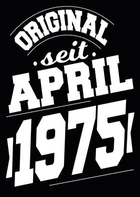 April 1975 49 Jahre