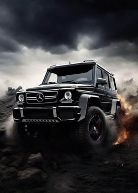 Mercedes G Wagon 4x4 car