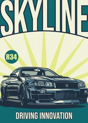 Nissan Skyline Vintage R34