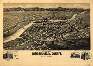 Missoula Montana 1891