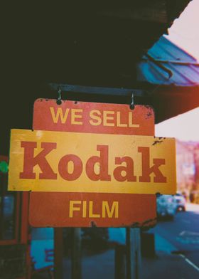 Kodak fashion poster