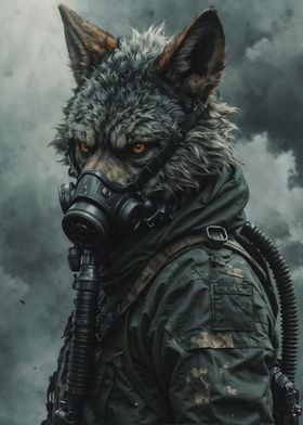 Gas Mask Wolf