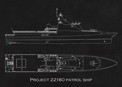 Project 22160 patrol ship