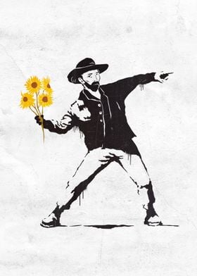 Banksy Molotov Van Gogh