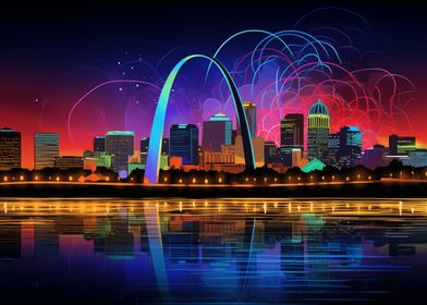 St Louis Skyline