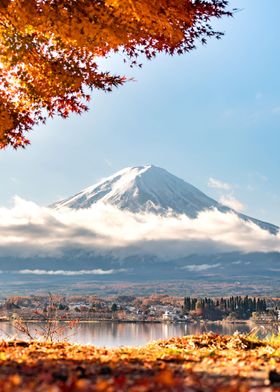 Autumn in Mount Fuji
