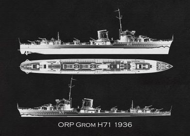 ORP Grom H71 1936