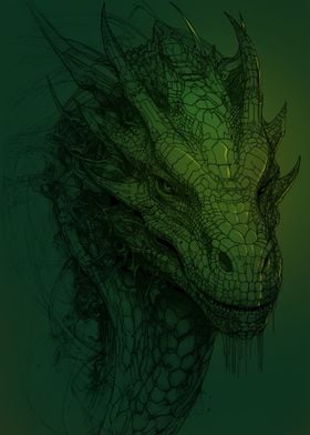 dragon portrait
