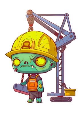 Crane Operator Zombie