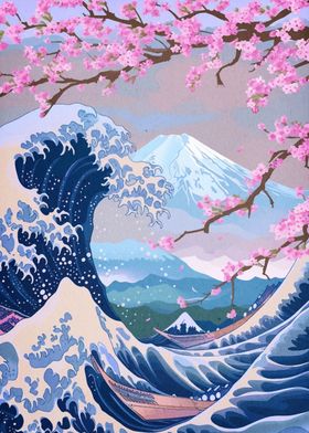 Japan Kanagawa wave